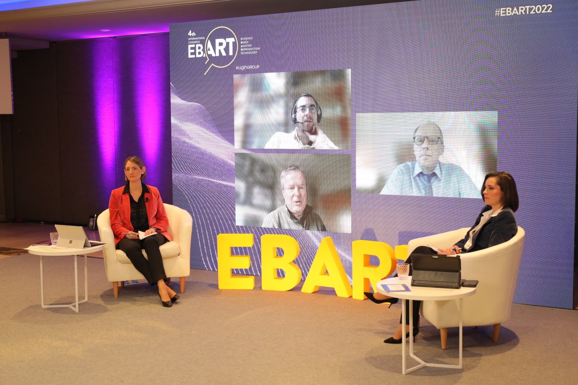 Congreso científico EBART 2022 del Grupo Eugin